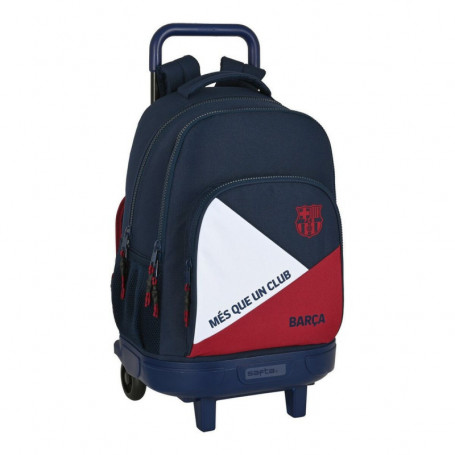 Cartable à roulettes F.C. Barcelona Corporativa Bleu Bordeaux (33 x 45 x 22 cm) 64,99 €