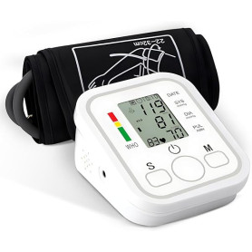 Tensiomètre de bras, Électronique Tensiomètre automatique pour usage domestique, utilisation simple avec un seul bouton, Tensiom