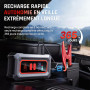 Potfilm Booster Batterie Voiture 10000A - 12V Compatible Essence/Diesel | 10L Essence / 9L Diesel, 12 Protections, Lampe 3 Modes