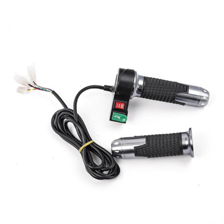 Grips de poignée de Scooter électrique 3 Vitesses de Vitesse pour 60V Citycoco Compatible avec Le Guidon de la Torsion de vélo é