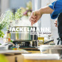 Fackelmann Passoire en Inox avec Anses pour Pâtes et Légumes 24 cm | Égouttage rapide, 24 x 11 cm, Inox, Deux anses faciles à sa