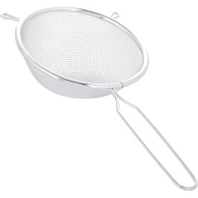 Chef Aid Passoire 18 cm en Acier Inoxydable Tamis Fin avec Poignée Pour Égoutter Pâtes Riz Laver Fruits et Légumes Passoire Cuis
