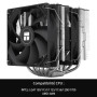 Thermalright Peerless Assassin 120 SE Refroidisseur d'air CPU, PA120 SE, 6 caloducs refroidisseur de CPU, double ventilateur TL-
