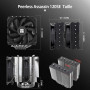 Thermalright Peerless Assassin 120 SE Refroidisseur d'air CPU, PA120 SE, 6 caloducs refroidisseur de CPU, double ventilateur TL-