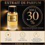 Parfum Bois Intense Homme - Coffret Extrait de Parfum 50ml + Musc 3ml | CONCEPT UNIQUE : essence à appliquer d'abord + vaporisez