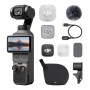 DJI Bundle Audio Osmo Pocket 4 avec émetteur Mic Mini 2, caméra vlog de Poche avec nacelle, capteur CMOS 1 Pouce et 4K/240 IPS, 