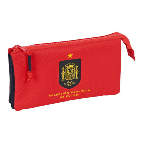 Trousse d'écolier RFEF Rouge Bleu (22 x 12 x 3 cm) 20,99 €