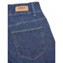 ONLY ONLCARMEN Lot de 2 shorts en jean stretch pour femme - Coupe skinny - Taille moyenne - Basique - Bleu - Noir - Tailles S, M