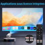 Mini Smart Vidéoprojecteur Compatible 4K, Netflix Ready Video Projecteur | Android 13 Portable Rétroprojecteur Compatible avec N