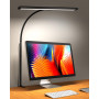 iFalarila 2024 Version Lampe de Bureau 160 LED avec Pince, 3 Modes, Plus Lumineuse, Flexible à 360° avec Adaptateur USB pour Tra