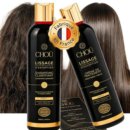 Lissage brésilien keratine premium - Kit professionnel 250ml Sans Formol- 3 à 4 applications-Convient femmes enceintes et enfant