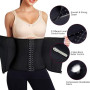 KUMAYES Gaine Amincissante Ventre Plat Femme Corset Minceur Serre Taille Body Sculptant Femme Gainant Ceinture Amincissante