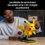 LEGO Pokémon Pikachu et Poké Ball 72152 | Set pour adulte, maquette de figurine anime articulée, présentoir dynamique, déco de c