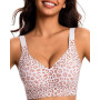 HOWIN Soutien Gorge sans Armature Push Up Brassiere Femme Grande Taille | Confort, Full Cup, Gel, Forte Poitrine, Rembourré, Cla