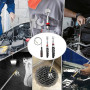 3PCS Kit d'Outils Magnétiques Télescopiques,Preciva 16LB Gadget Magnétique，8LB LED Rétractable Outil Magnétique，60CM 1LB Flexibl