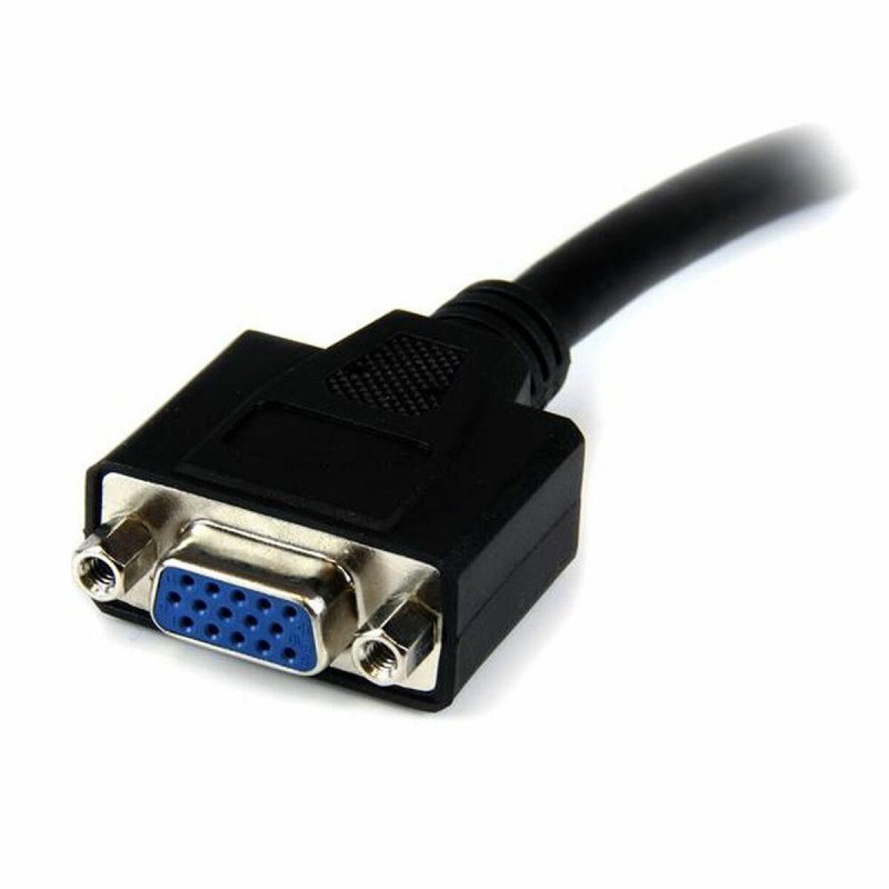Image secondaire de Startech.com Câble adaptateur DVI vers VGA de 20cm - Convertisseur DVI-I vers HD15 - M/F