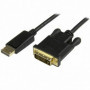 Câble DisplayPort vers DVI Startech DP2DVI2MM3      95 cm Noir 37,99 €