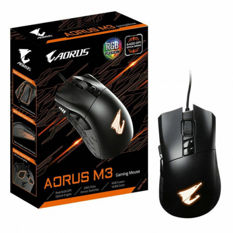 Souris Gigabyte AORUS M3 6400 DPI Noir 47,99 €