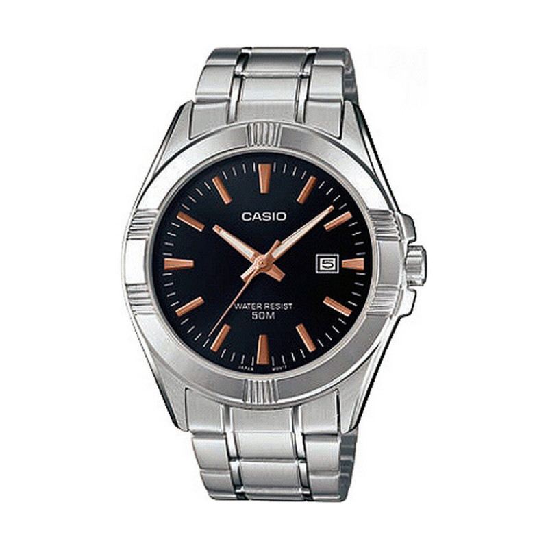 Montre Homme Casio COLLECTION Noir Argenté (Ø 43,5 mm)
