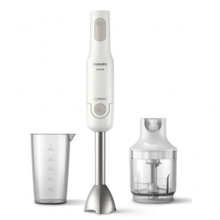 Mixeur plongeant Philips HR2535/00 Métal Blanc/Gris 650 W 75,99 €