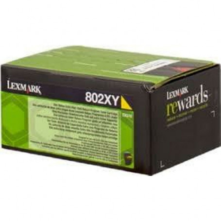 Toner Lexmark 802XY Jaune 189,99 €