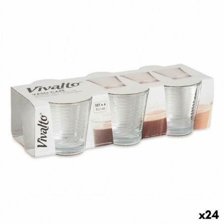 Set de Verres Transparent verre (90 ml) (24 Unités) 180,99 €