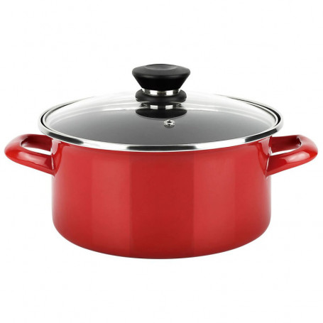 Casserole FAGOR Optimax Rouge Acier émaillé (Ø 24 x 13 cm) 50,99 €