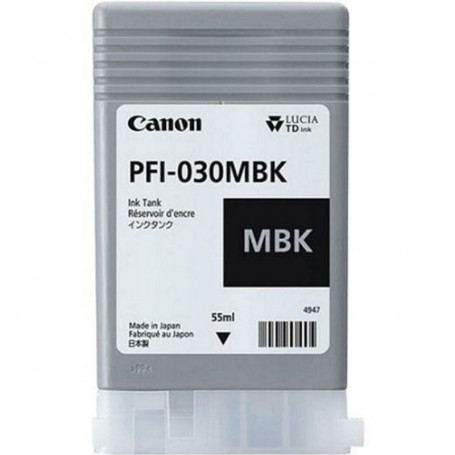 Cartouche d'encre originale Canon PFI-030 MBK Noir mat 77,99 €