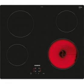 Siemens iQ100 ET61RBEB8E plaque Noir Intégré 60 cm Céramique 4 zone(s) Table vitro 60cm SIEMENS - ET61RBEB8E - Type de commande: a l'avant Design: sans 299,99 €
