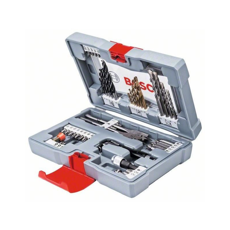 Coffret d'accessoires Premium pour le perçage et le vissage (49 pcs) - Bosch