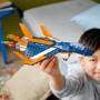LEGO Creator 31126 L'Avion Supersonique. Jouet 3 en 1 Hélicoptere Bateau Avion 28,99 €