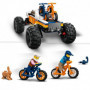 LEGO City 60387 Les Aventures du 4x4 Tout-Terrain. Jouet Monster Truck. Jeu Camp 38,99 €