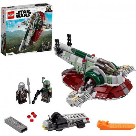 LEGO 75312 Star Wars Le Vaisseau de Boba Fett. Set avec 2 Figurines. Jouet pour 59,99 €