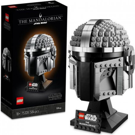 LEGO 75328 Star Wars Le Casque Du Mandalorien Maquette de Collection a Construir 74,99 €