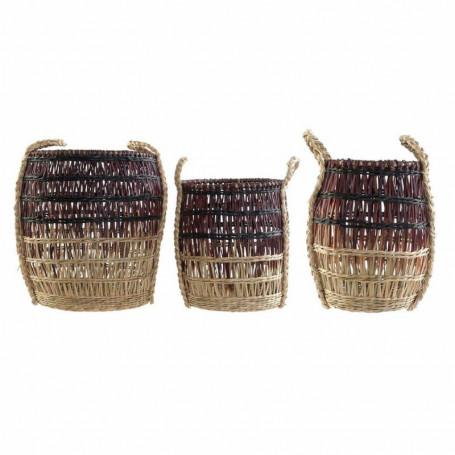Set de basket DKD Home Decor Tropical Herbier marin (3 pcs) 159,99 €