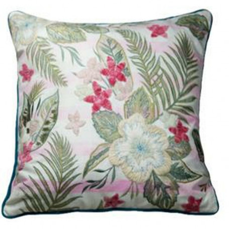 Housse de coussin DKD Home Decor Rose Vert Tropical (60 x 1 x 40 cm) 81,99 €