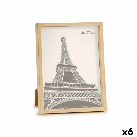 Cadre photo Marron Plastique (21,7 x 2 x 26,7 cm) (6 Unités) 49,99 €