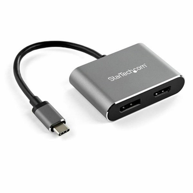 Startech.com Adaptateur multiport USB-C vers DisplayPort ou HDMI - 4K 60 Hz - Convertisseur 2-en-1