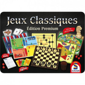 Jeu de société Schmidt Spiele Premium Edition Classic Games Box Coffret Jeux Classiques Édition Premium - Jeu de société - SCHMIDT SPIELE - Boît 54,99 €
