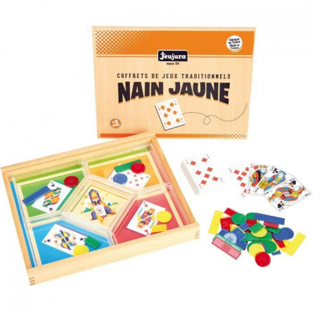 Jeu du nain jaune - Coffret en bois - Jeu de société classique - JEUJURA 39,99 €