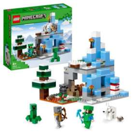 LEGO Minecraft 21243 Les Pics Gelés. Jouet Enfants 8 Ans. avec Figurines Steve e 43,99 €
