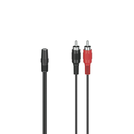 Câble Audio Jack vers 2 RCA Hama 00205186 0,1 m Noir 20,99 €