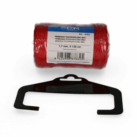 écheveau tressé EDM Rouge polypropylène 18,99 €