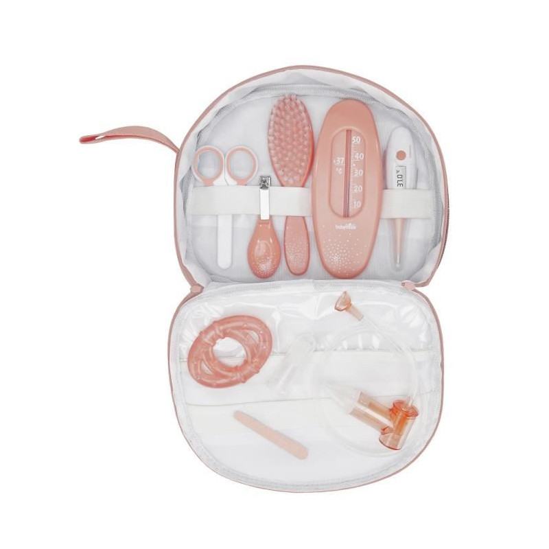 Image secondaire de Babymoov Kit de soin pour bébés 9 pcs Couleur peche et gris