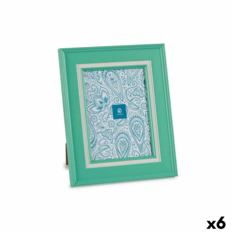Cadre photo Verre Vert Plastique (23 x 28 x 2 cm) (6 Unités) 53,99 €