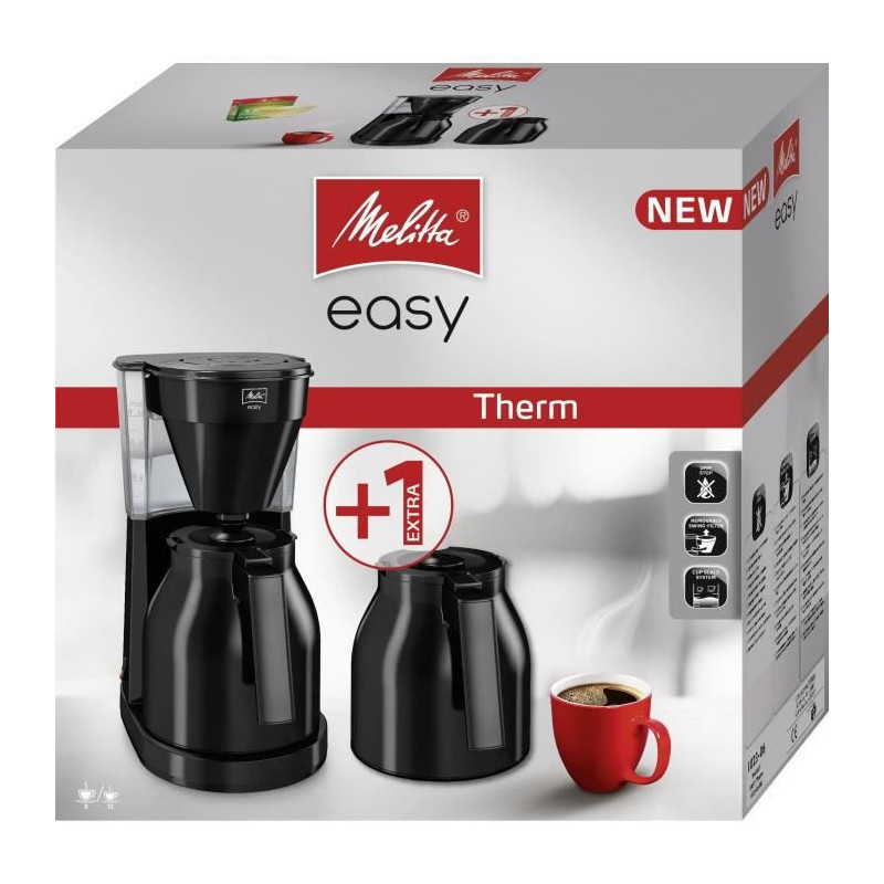 Image secondaire de Cafetière goutte à goutte Melitta Easy Therm II Noir 1050 W 1 L