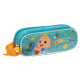 Trousse Fourre-Tout Double CoComelon Back to class Bleu clair (21 x 8 x 28,99 €