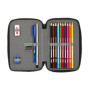 Trousse Scolaire avec Accessoires Paul Frank Campers Noir (12.5 x 19.5 x 36,99 €