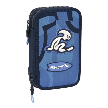 Trousse Scolaire avec Accessoires El Niño Bahia Bleu (12.5 x 19.5 x 4 cm 36,99 €