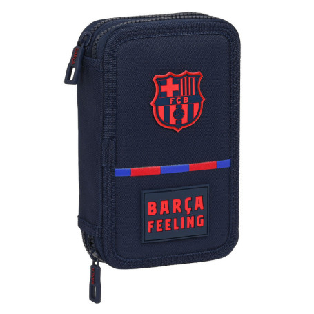 Trousse Scolaire avec Accessoires F.C. Barcelona Blue marine (12.5 x 19. 39,99 €